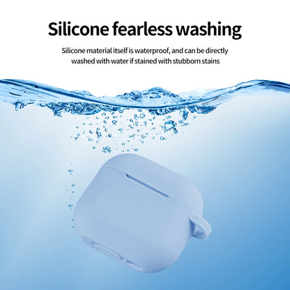 Wireless Headset Silicone Cover For AirPods 4 4th Generation 2024 Case For AirPods4 Air Pods 4 Coque Soft TPU Fundas With Hook