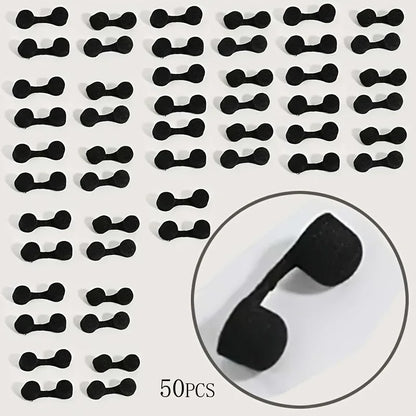 50PCS Nose Protection Foam Filter - Disposable Dust, Pollen,Smoke and Construction Site Protection - Male and Female Nasal Plugs