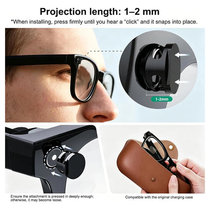 For Meta Smart Glasses Light Blockers, For Ray-Ban Meta Camera LED Cover,100% LED Light Blocking Efficiency, Privacy Accessories