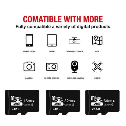 10 Categories High-speed Memory card 4GB 8GB 16GB 32GB 64GB 128GB sd card Mini TF card is used to monitor the drone tachograph