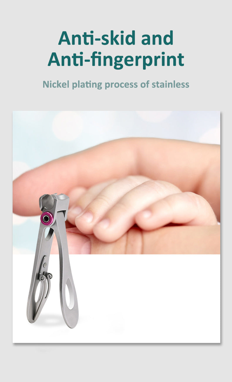 High-quality Wide Jaw l Nail Clippers Cutter Trimmer Manicure Scissors Thick Hard Toenail Fingernail Pedicure Tools