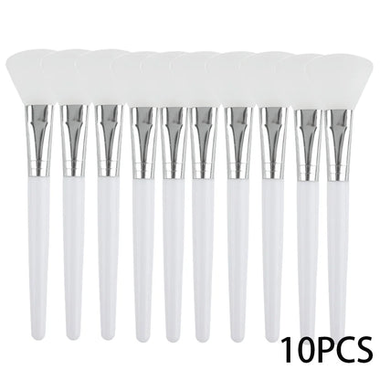 3/4PCS Silicone Face Mask Brush Application Tool Soft Silicone For Facial Mud Clay Mask Reusable Face Mask Spatula Beauty Tools