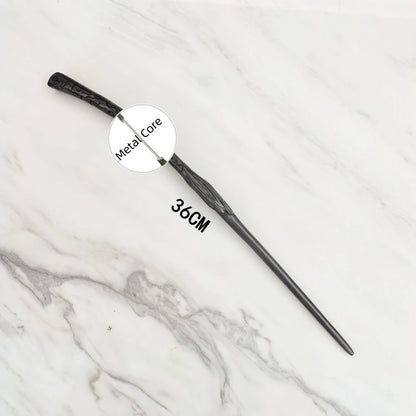 Anime Cosplay Metal Core Magic Wand Decoration Toy Accessories For Kids Bacchetta Di Plastic Magic Stick