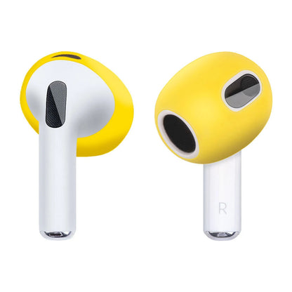 R Silicone Ear Pads For Apple Airpods 3rd Wireless Earphones Protective Case Caps Covers Airpods3 Earpads Eartips 2pcs/Pair