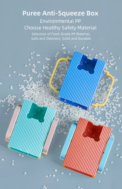 Adjustable Toddler Juice Box Holder - Baby Food and Juice Box Anti-Extrusion Bracket， Milk Carton Cup Holder with Portable