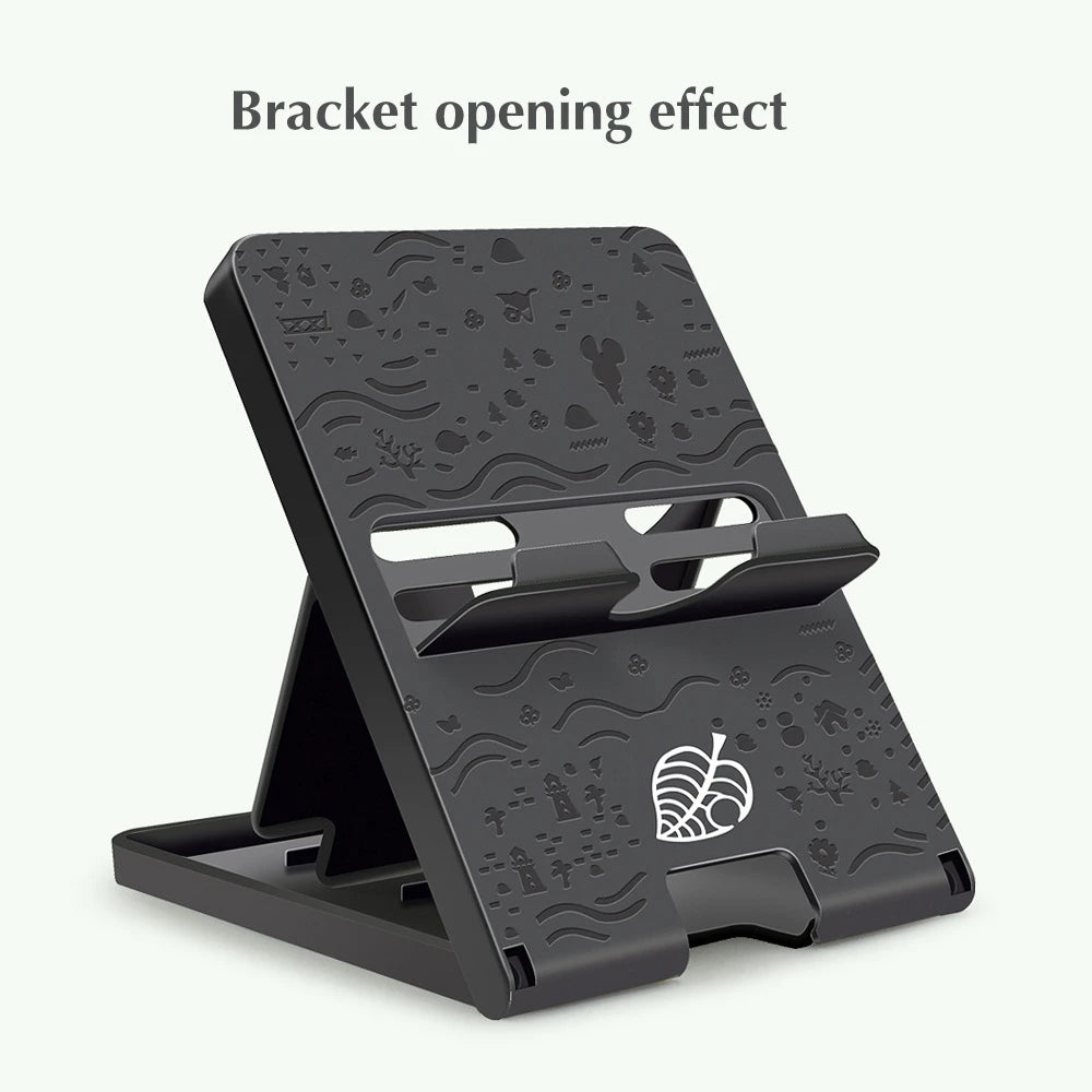 Cool Switch Stand Holder For Switch OLED Playstand Bracket For NS Switch Lite Game Console Adjustable Base Support Charging