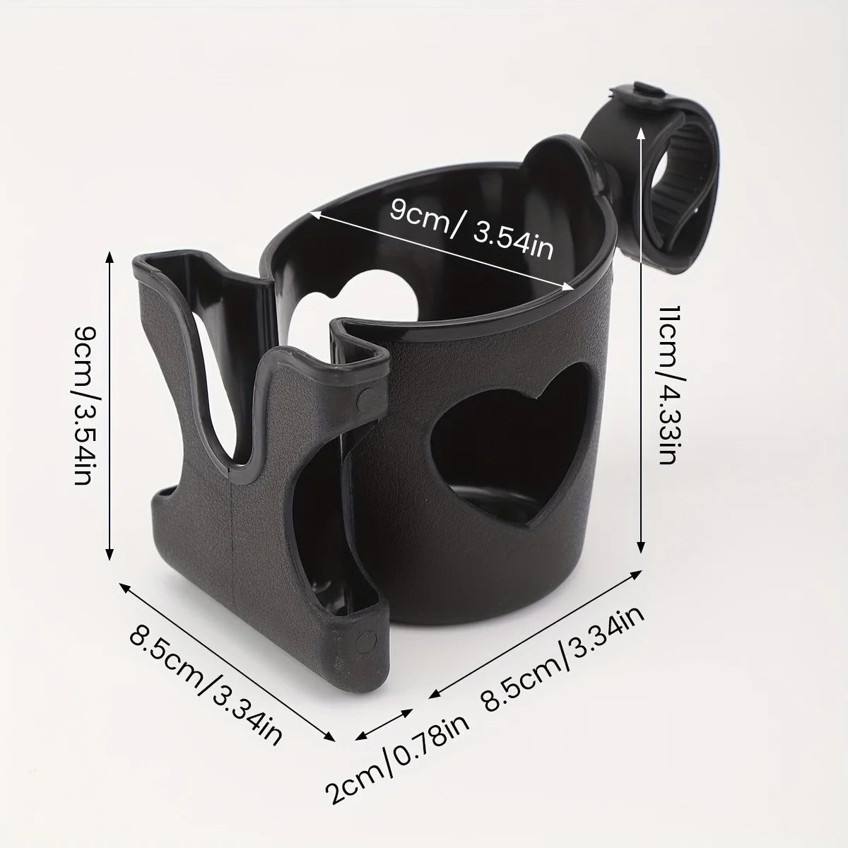 Baby Stroller Water Cup Holder With Mobile Phone Holderbottle Holderelectric Carbicycle Universal Water Bottle Holder