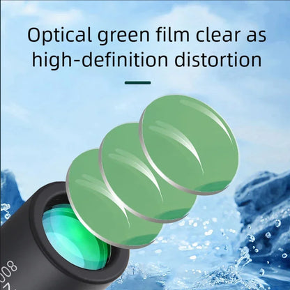 2000x25 HD Monocular Telescope Mini Portable Mobile Phone Telescope with Holder Outdoor Camping Hunting Birdwatching Telescopes