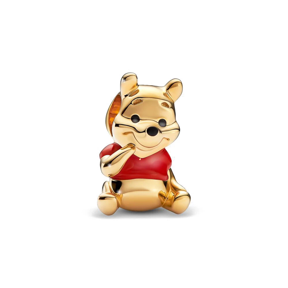 Hot Sell MINISO Disney 925 Sterling Silver Animals Mobilization Charms Beads Hot Original Bracelet DIY Jewelry Women Pendant