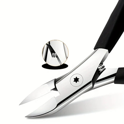 Toenail Clippers Nail Cutters Professional Pedicure Paronychia Tools Manicure Sets Stainless Steel Sharp Curved Blade Big Pliers
