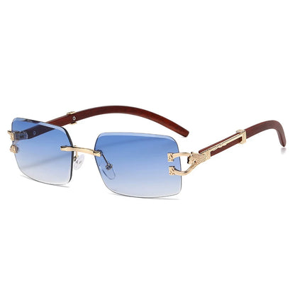 Women's Anti-UV Fashion Sunglasses Unisex Metal Luxury Brand Travel Vacation Outdoor Sports Cycling Driving Men Sun Glasses