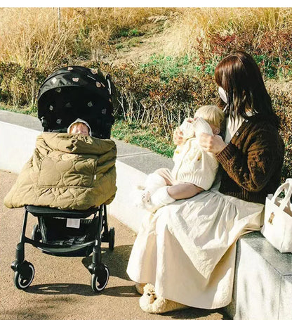 Hooded Blanket for Baby Stroller Newborn Swaddle Wrap Warm Baby Carrier Sling Cover Infant Cloak Cape Sleeping Quilt 80*85cm