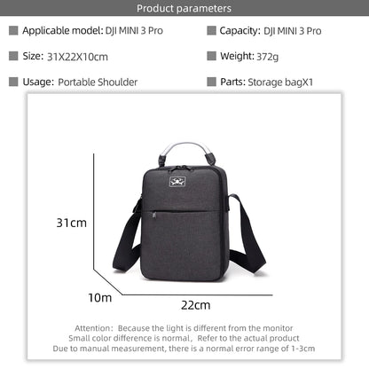 for Mini 3 Storage Box Dron Handbag Universal Bag Single Shoulder Crossbody Bags Drone Battery Bag Accessorie  DJI Mini 3 Pro