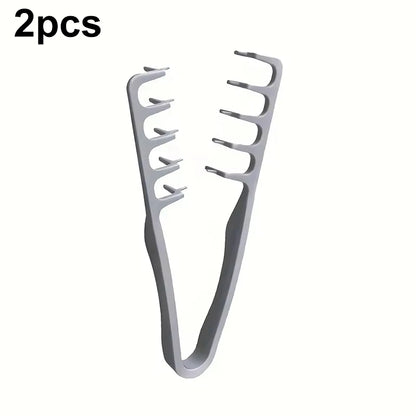 Hair Volumizing Comb, ABS Plastic Fluffy Textured Styling Tool for Normal Hair, Natural Looking Hair Root Lifting and Coverage