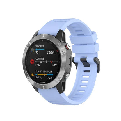 20 22 26mm Silicone Strap for Garmin Fenix 6 6X Pro 6S 7S 7 7X 5S 5 5X Plus 965 Epix Pro Gen2 47 51mm Watchband QuickFit Correa