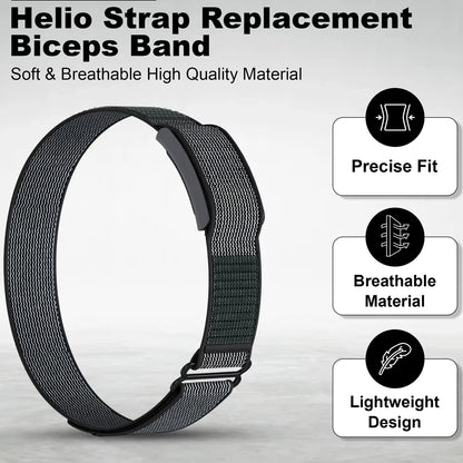 Arm Strap For Amazfit Huami Helio Adjustable Nylon band Breathable Sport Band for Fitness Tracker Loop Replacement Bicep Strap