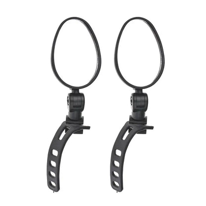 2PC Bike Mirror 360 Degree Adjustable Rotatable Handlebar Mirror Wide Bycicle Accessories Cycling Rear View Mirror Accesorios
