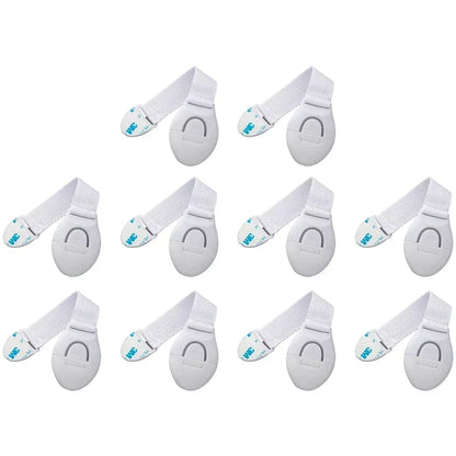 Child Safety Cabinet Lock Kids Security Protection Drawer Door Cabinet Lock Plastic Protection Baby Safety Door Lock