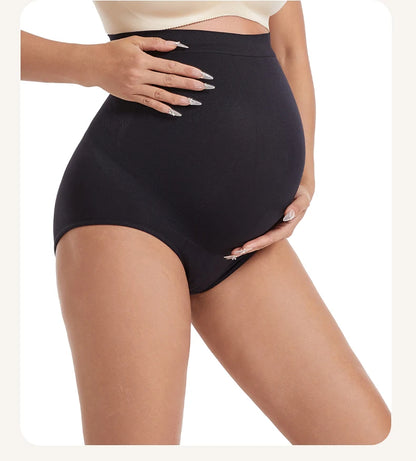 Seamless Panties for Women Boxer Safety Pants Comfort Pregnant Clothes Soft Breathable Maternity Underwear Plus Size Panties