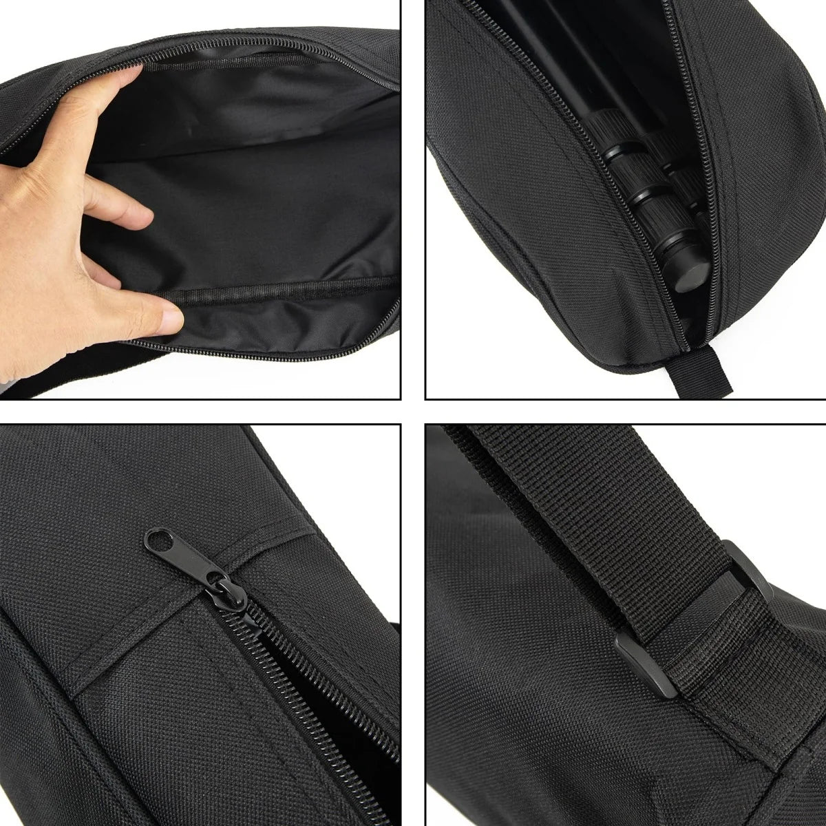 Portable Tripod Carrying Case Hand Bag/Tripod Storage Bag w/Strap/for Standing tripod Microphone Stands Storage(40-84cm)