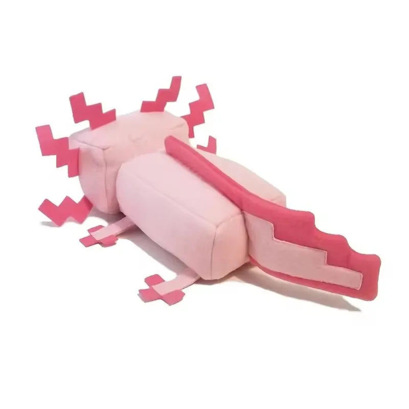 Axolotl Plush Toys Creeper Spider Enderman Wolf Bat Zombie Dragon Cartoon Plush Doll Stuffed Toys Gift for Children Kids