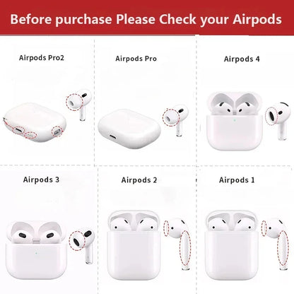 Luxury Leather Cover For AirPods 4 3 2 1 Business Earphones Cover For Apple AirPods Pro 1 2 Headset Shell With Hook Accessories