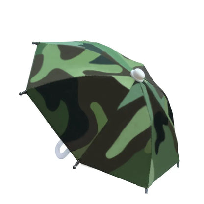 Mini Umbrella Sunshade Phone Holder Motor Bike Handlebar Rain Resistant Waterproof Motorcycle Rider Rain Resistant Universal