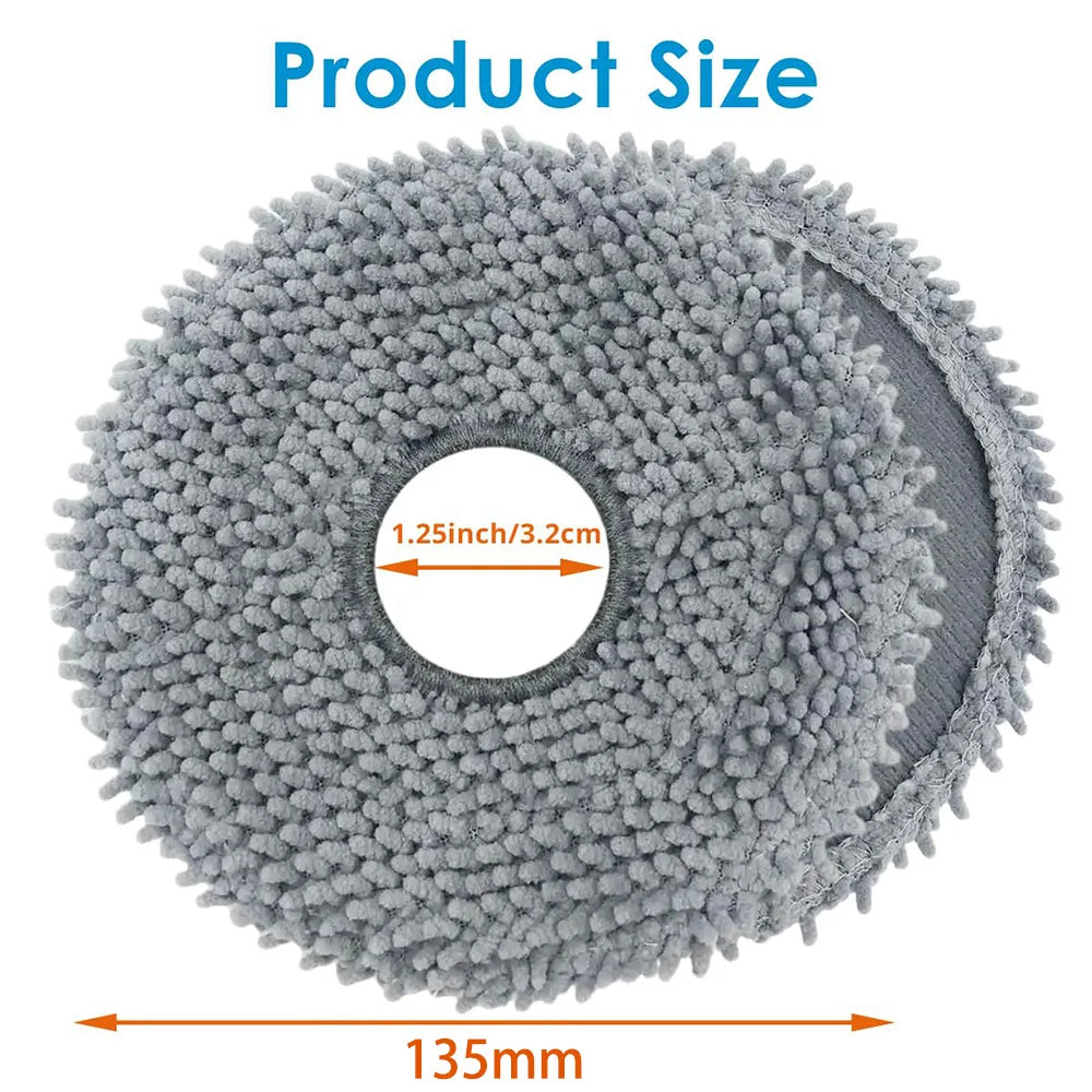Mop Pads for Roborock Q Revo Master, Q Revo S, Q Revo Pro, Q Revo Maxv, Q Revo Curv Accessories Replacement Parts Mopping Cloths