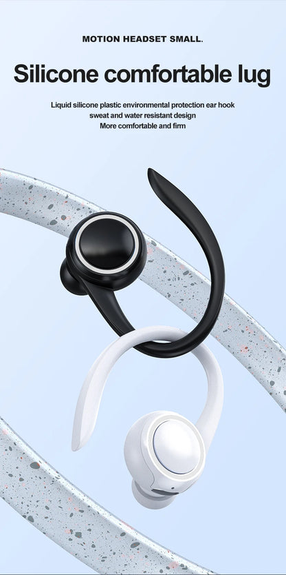 T10 Wireless Ear Hanging High Quality Bluetooth Earphones Sports Fitness headset In Ear Noise Cancelling headphones