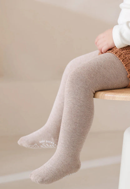 Autumn Baby Leggings Bow Knitted Baby Pantyhose Solid Color Children Pantyhose Toddler Kids Stockings For Boys And Girls