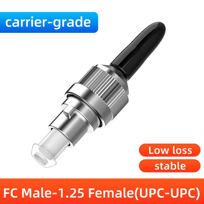 ZoeRax FC SC ST LC Male to Female Fiber Optic Connector FTTH Singlemode Adapter for Visual Fault Locator Optical Power Meter