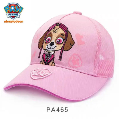 Genuine Paw Patrol Kids Baseball Cap Embroidery Children Girls Boys Sun Hat Spring Summer Outdoor Adjustable Visor Baby Cap