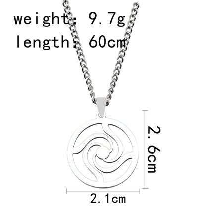 Anime Jujutsu Kaisen Fushiguro Toji Sword Necklace Spear Of Tianri Knife Pendant Cosplay Necklaces For Unisex Choker Jewelry