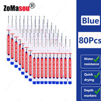 20mm Blue 80pcs 1