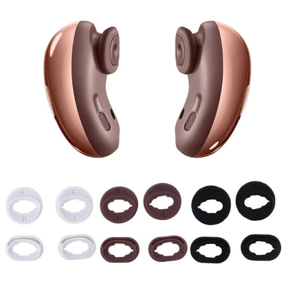 Earphone Silicone Case For Samsung Galaxy Buds Live R180 Ear Pads Cushion Bluetooth In-Ear Ear Caps Covers Earbuds Eartips