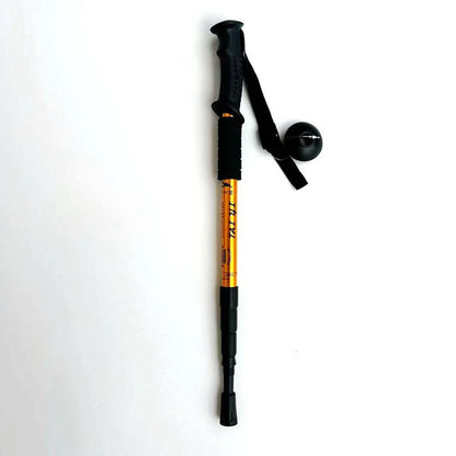 Adjustable Aluminum Alloy Hiking Poles 52-110cm for Outdoor Camping Mountain Climbing Travel with Straight/T Handle Options