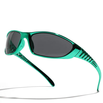 Silver sunglasses, color technology sensation, net red sunglasses, men's and women's fishing glasses accessories, tools, outdoor