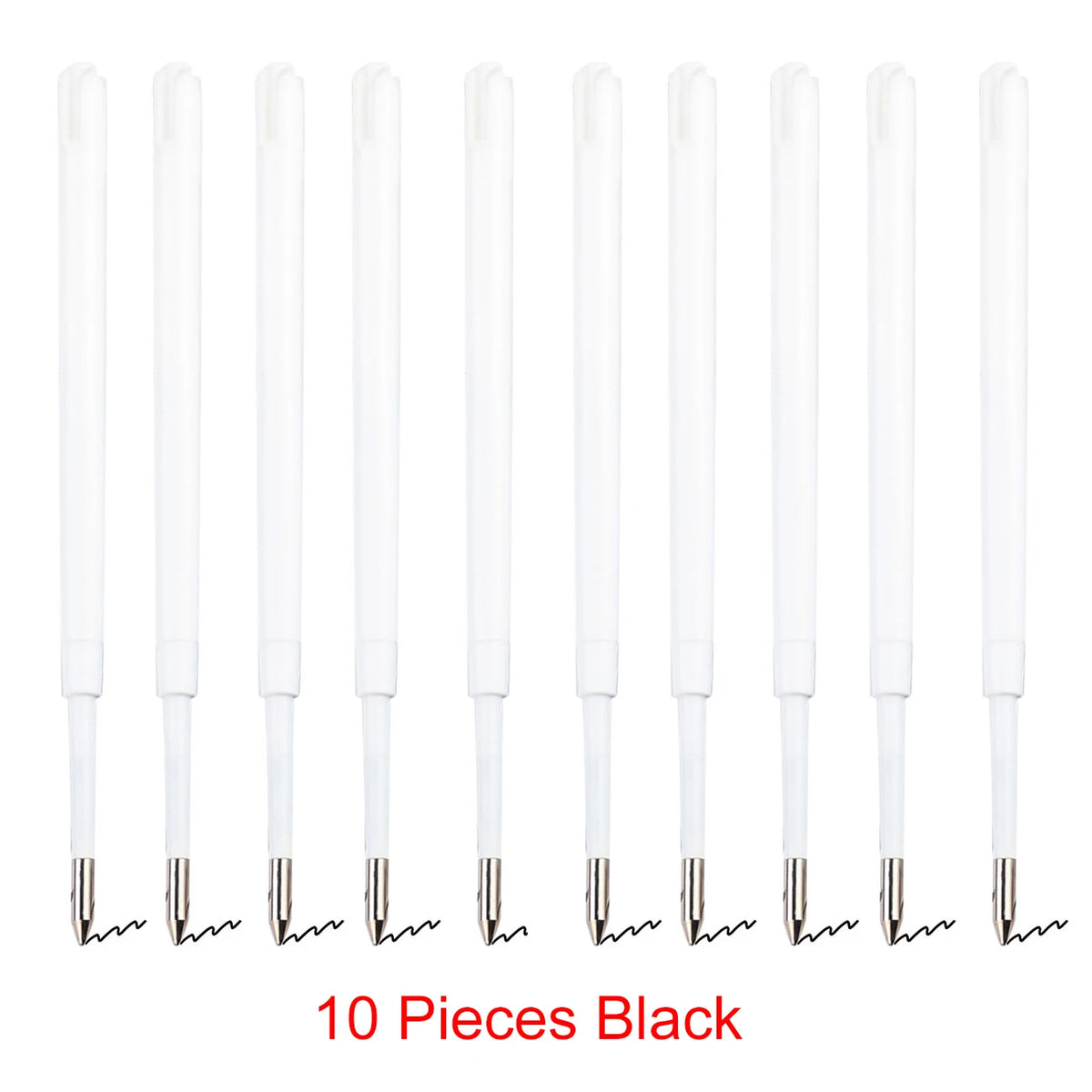 98mm1.0mm Ballpoint Pen Refills For Parker Pens Medium Point Blue Red Black Ink Rods For Writing Office Stationery