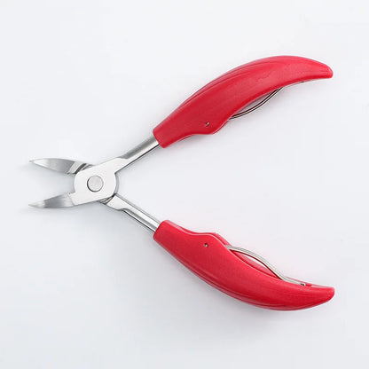 Toenail Clippers Nail Cutters Professional Pedicure Paronychia Tools Manicure Sets Stainless Steel Sharp Curved Blade Big Pliers
