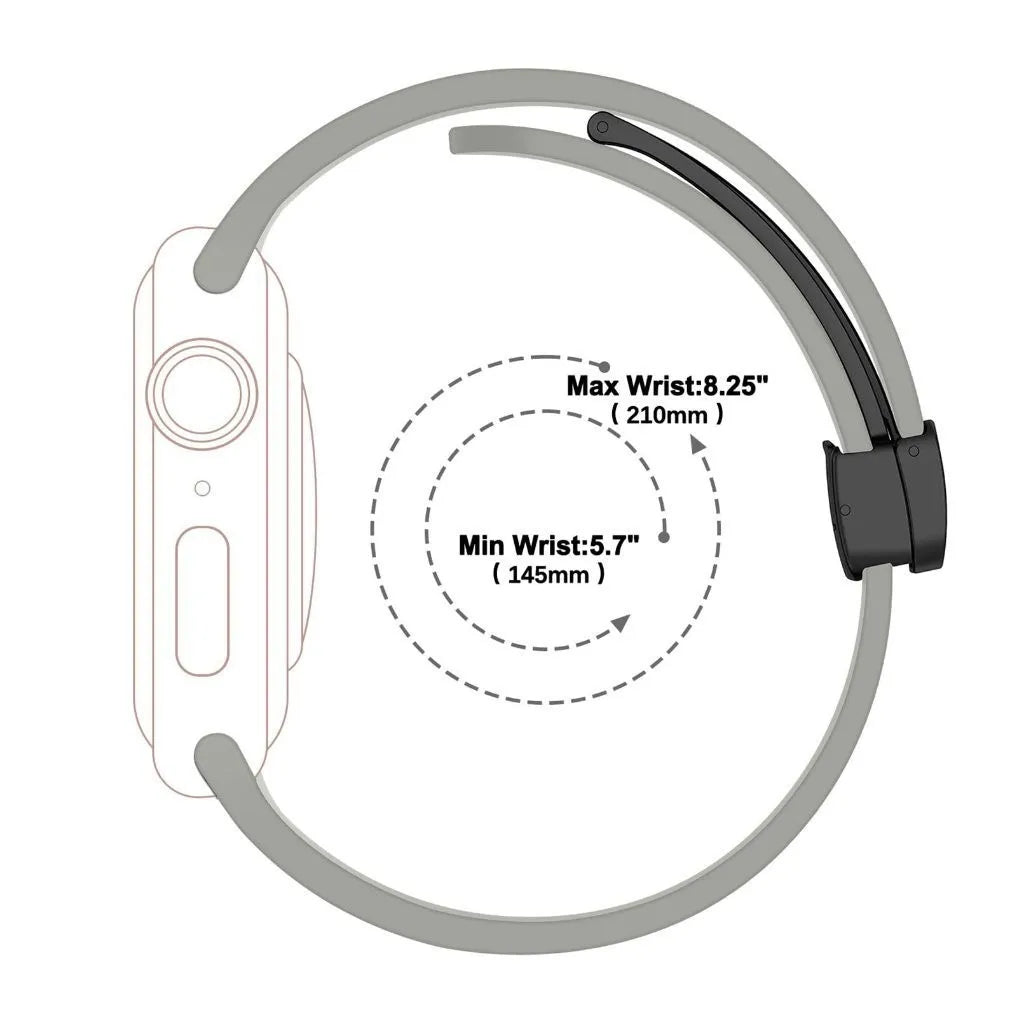 Magnetic Strap For Apple watch ultra band 49mm 45 mm Silicone Bracelet iWatch Series 7 8 se 6 5 3 44mm 45mm 40mm 41mm 42mm 38mm