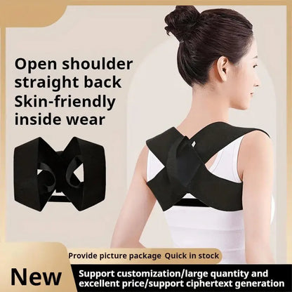1pc Back Posture Corrector Clavicle Spine Back Brace Belt Adjustable Upper Back Shoulder Lumbar Posture Correction Body Shaping