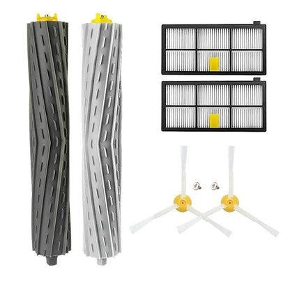 For IRobot Roomba 960 900 891 800 Series Accessories Spare Parts Vacuum Cleaner Replenishment Kit Rubber Side Brush HEPA FILTER