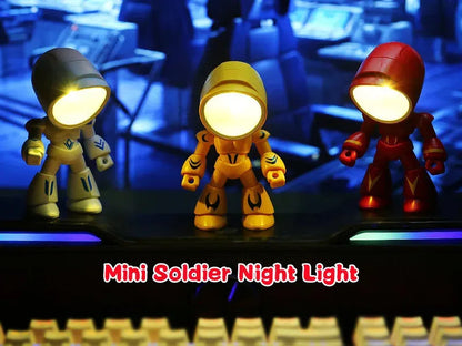 LED Night Light Mini Folding Desk Lamp Cute Pet Lights Dog Deer Portable Night Light Student Living Room Decor Gift