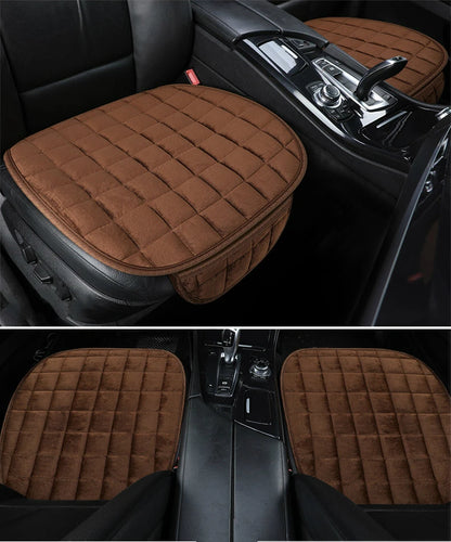 Universal Winter Warm Car Seat Cover Cushion Anti-slip Front Chair Seat Breathable Pad Car Seat Protector Seat Covers for Cars