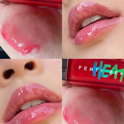 Fashionable and Fresh Fenty Beauty Lip Gloss Multi-color Shiny Transparent Liquid Lipstick Beginner Essential Lipstick Cosmetics