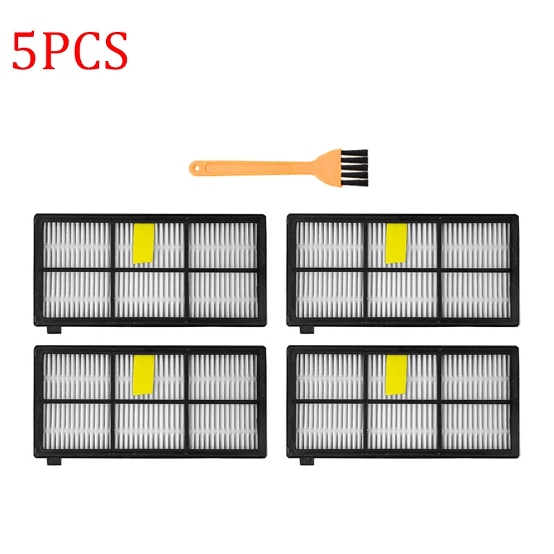 For IRobot Roomba 960 900 891 800 Series Accessories Spare Parts Vacuum Cleaner Replenishment Kit Rubber Side Brush HEPA FILTER