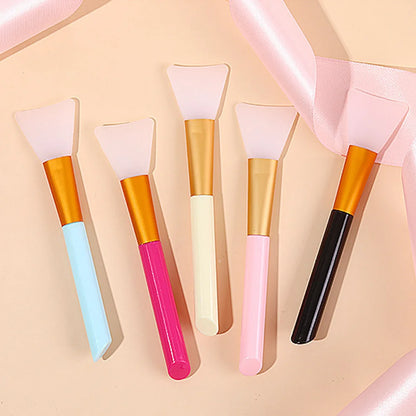 1/4/5/6-pack advanced silicone facial mask brush - mild and soft, suitable for all skin types, formaldehyde free