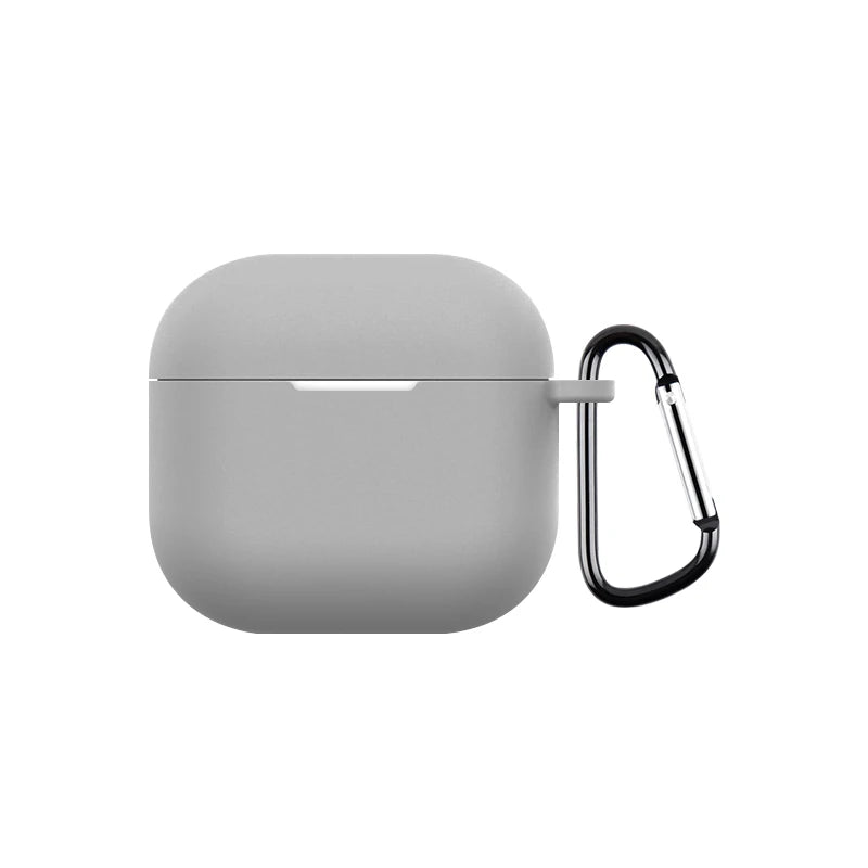 Wireless Headset Silicone Cover For AirPods 4 4th Generation 2024 Case For AirPods4 Air Pods 4 Coque Soft TPU Fundas With Hook