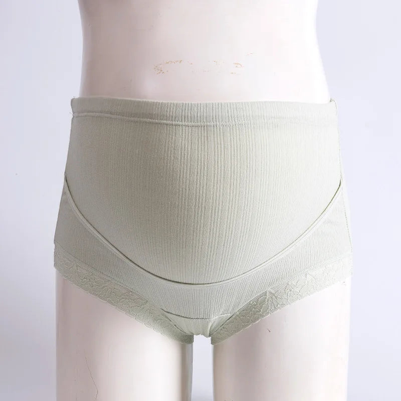 Pure Cotton Comfortable Traceless Underwear For Pregnant Women With High Waist and Adjustable Belly Support During Pregnancy