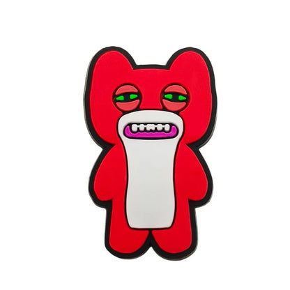 12Pcs Fuggler Monster Shoes Charms Cartoon Clog Sandal Garden Shoe Decoration Accessorie Shoe Buckles Kids Party Gifts